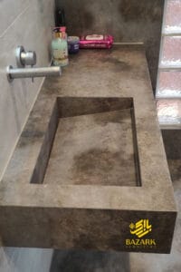 روشویی سرامیکی نصب شده در پروژه 4