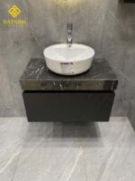 خرید روشویی مدرن سنگی کابینت دار مدل لاین - Image 4