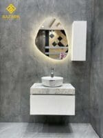 خرید روشویی مدرن سنگی کابینت دار مدل لاین - Image 10